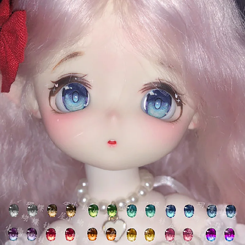 

Anime Doll Eyes 8/10/12/14/16/18/20/22/24mm for Bjd Doll Cartoon Type Acrylic Eyeball Diy Girl Toy Dress Up Doll Accessories