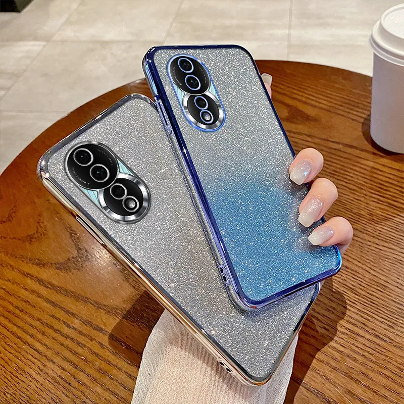 Чехол для телефона с гальваническим покрытием Honor 8X 9X 10 Lite For 20 30 50 60 70 80 90 100 Pro