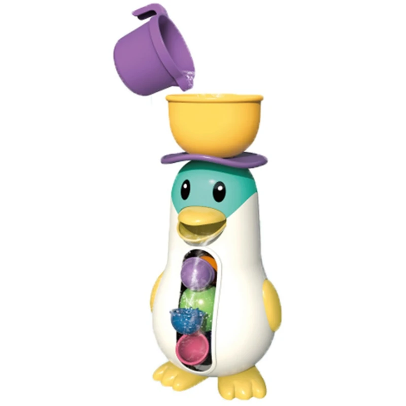 Детские игрушки для ванной детей распылитель воды кит присоска душа бассейн