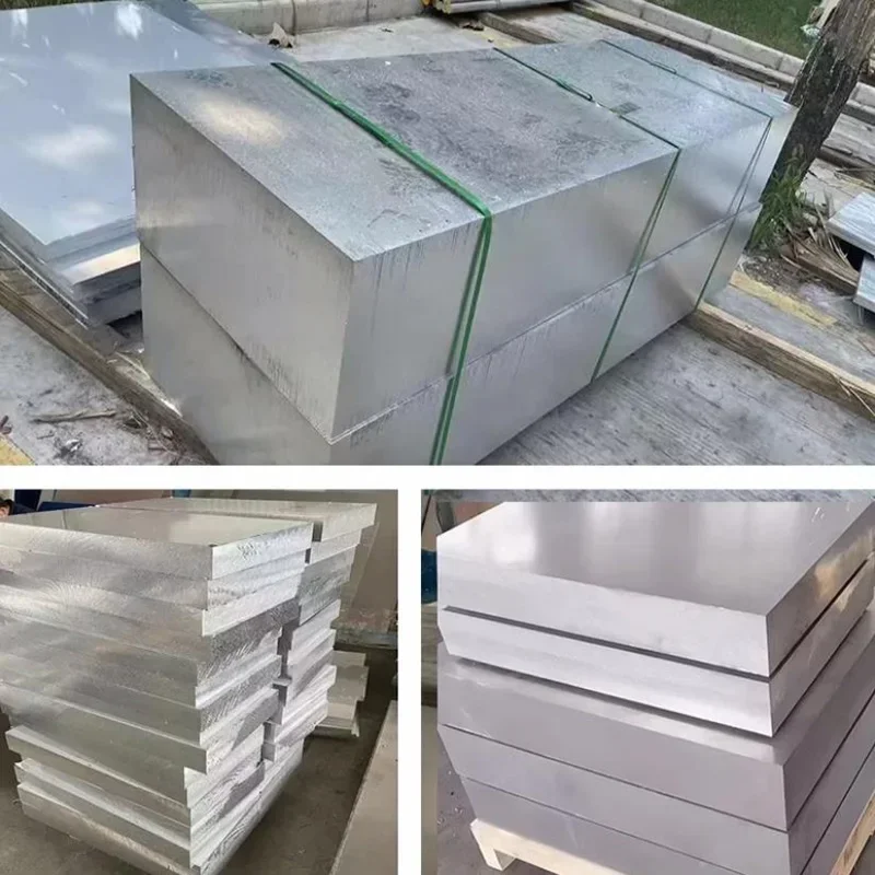 Фото Алюминиевая плита из сплава 7075, толщина 8 мм, 10 мм, 12 мм, 15 мм-50 мм, для DIY-проектов, сверхтолстая, жесткий блок, настраиваемая №5