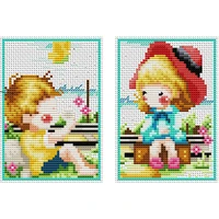 cs053 bank card protection sleeve bus card cover craft cross stitch package needlework embroidery counted cross stitching kit
