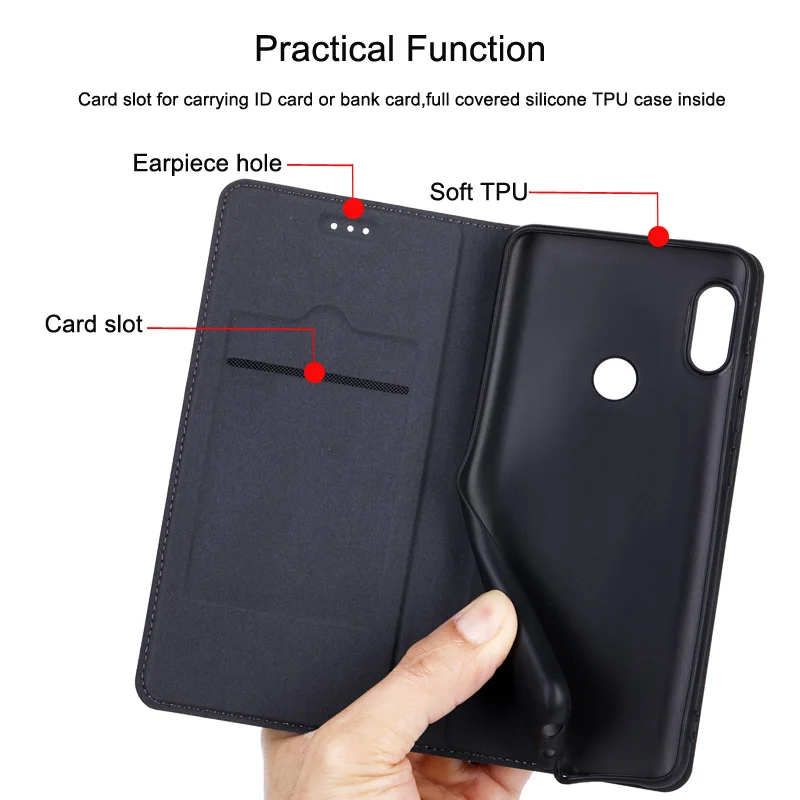 For Xiaomi Redmi Note 10 10t 10s  9 9s 9t 8 8T 8a 7 7a 7s 6 6a 5 Plus 4 4a 4x 3s 5a K20 Pro Leather Flip Cover Back Cases