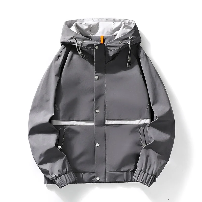 

Men's Coat Spring2022New Korean Style Fashion Jacket Junior High School Students Handsome Spring And Autumn