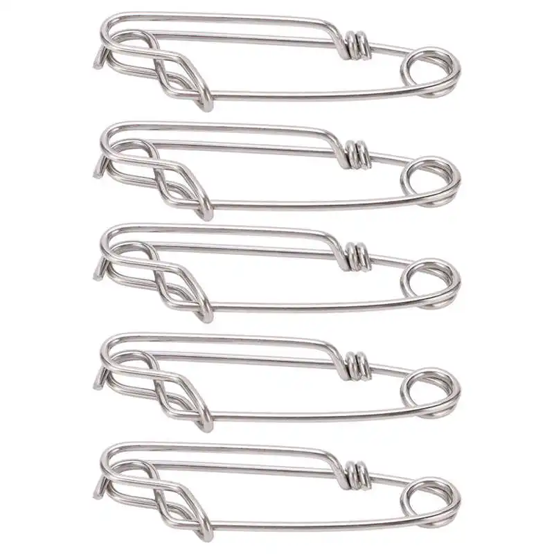 5 шт. рыболовный соединитель застежка с открытым глазом подвесная Пряжка быстрый