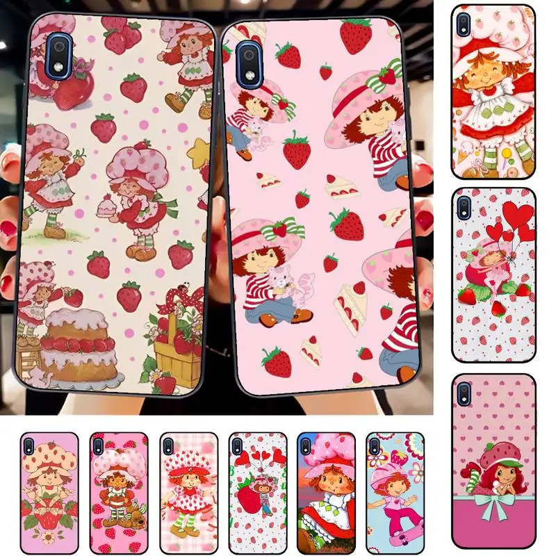 

Strawberry Shortcake Phone Case for Samsung A51 01 50 71 21S 70 31 40 30 10 20 S E 11 91 A7 A8 2018