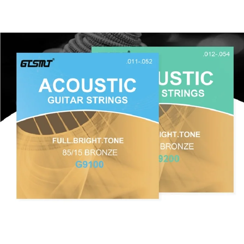 

1 SET GTSMT Acoustic Guitar Strings 011-052, 012-054