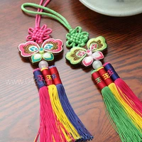 hanbok accessories waist pendant childrens double butterfly bag pendant car hanging bag cloth decoration
