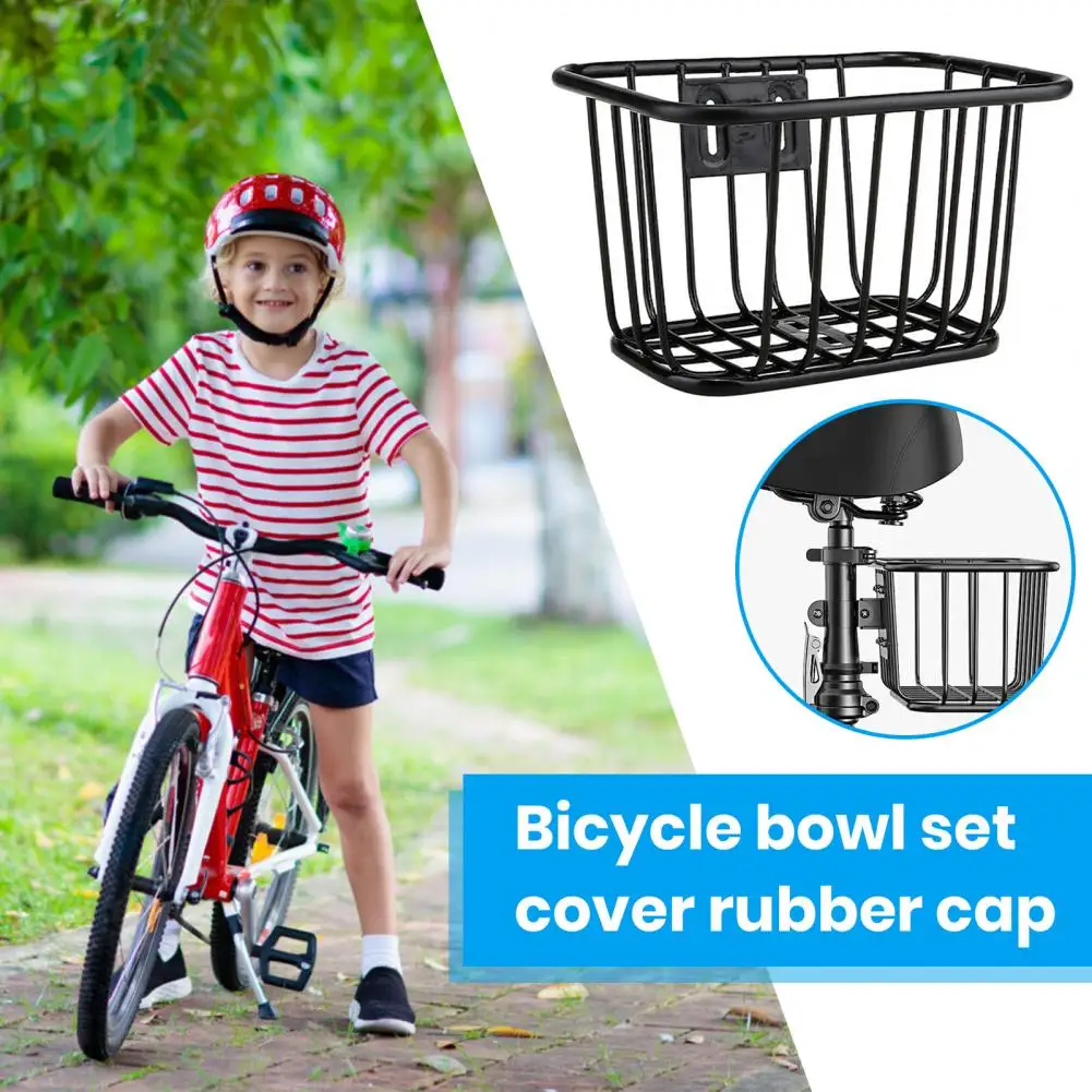 

Bicycle Front Basket Capacity Children Bicycle Front Basket Strong Load-bearing Easy Installation Scooter Bike Replacement