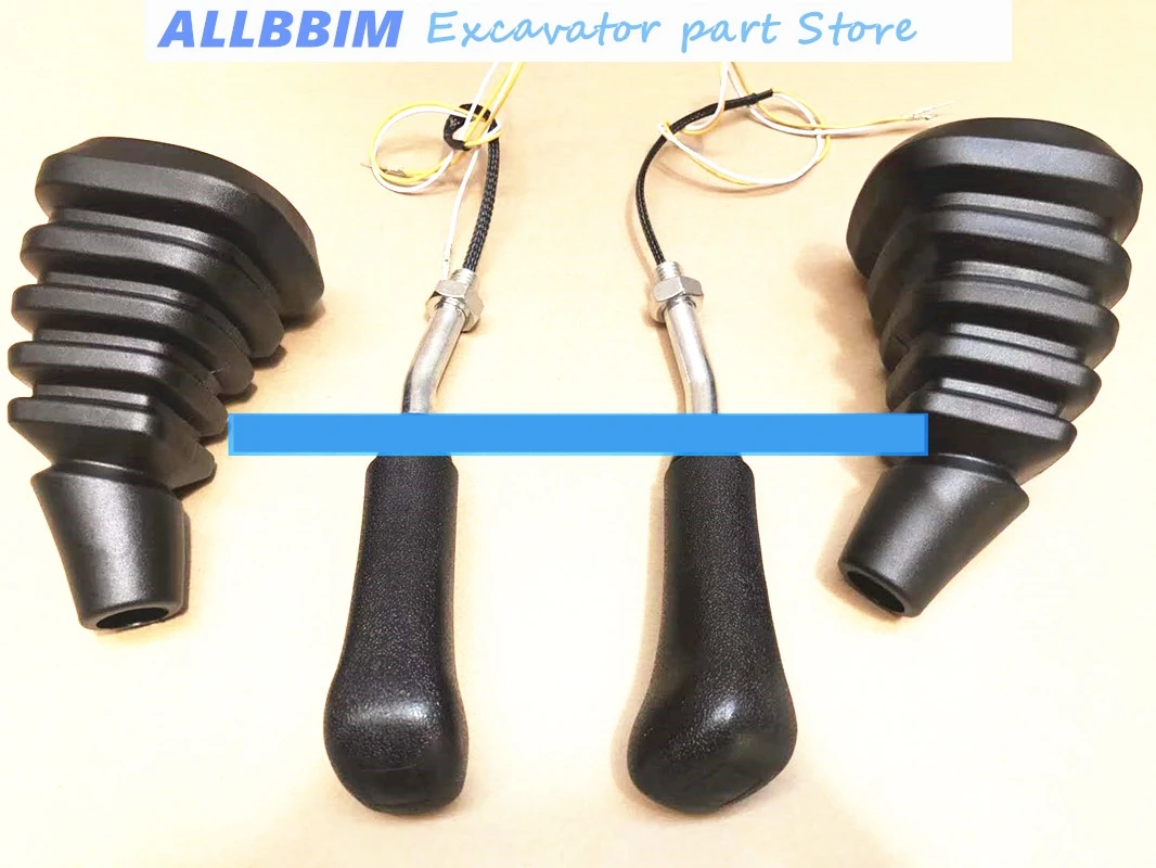 

For Volvo EC55/140/210/240/360B excavator operating handle joystick handle rubber dust cover high quality free shipping