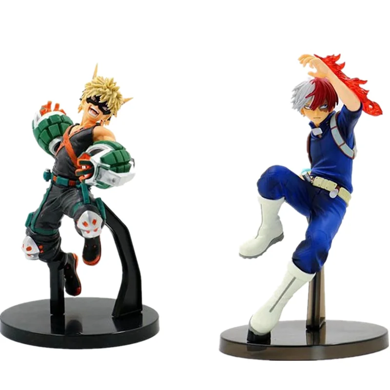 

19cm Anime Figure My Hero Academia Bakugo Katsuki PVC Removable Figure Collection Model Children's Christmas Birthday Gift