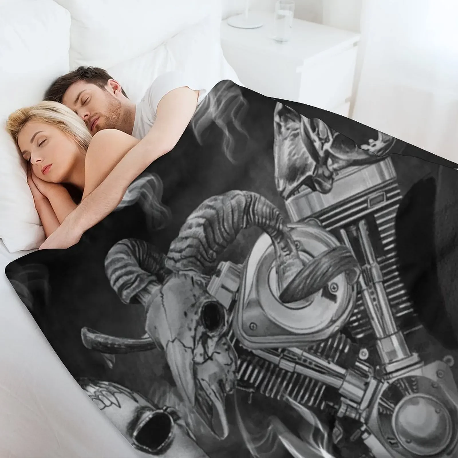 Фланелевое одеяло Yelawolf x Caskey