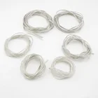 Двухжильный медный провод 282624222018AWG, прозрачный параллельный кабель питания постоянного тока, плоская линия 1 А 2 А 3 А 5 А 7 а для светодиодной ленты