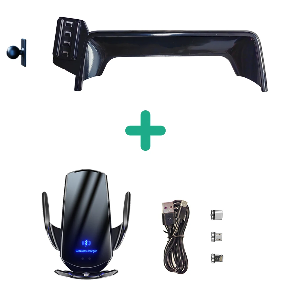 

Автомобильное крепление для телефона Mazda CX5 CX-5 KF 2017 2018 2019 2020, фиксированный навигационный кронштейн, держатель беспроводного зарядного устройства, подставка для мобильного телефона