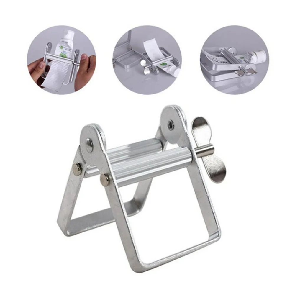 

Серебряная мини-соковыжималка для зубной пасты из алюминия