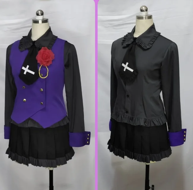 Фото Аниме Togashi Yuuta Takanashi Rikka, костюмы для косплея, мужские плащи, сумка, пояс, наряд, комплекты для вечеринки на Хэллоуин для женщин №4