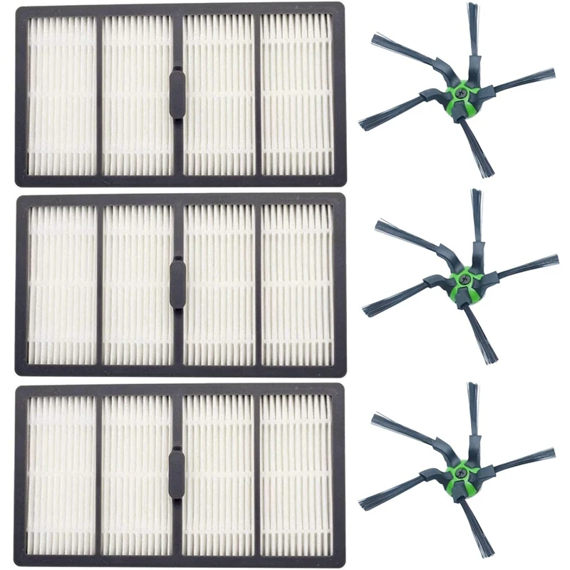 

Replacement Side Brushes HEPA Filter Compatible For Irobot Roomba S9 Robot Vacuum Cleaner Series Accessories