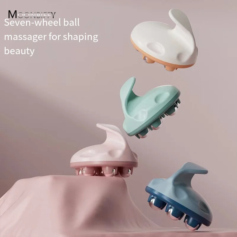 

Массажный релаксационный массажер для ног и поясницы, Многофункциональный ручной массажер для разминания и прессования живота, Новая кисть для меридианов