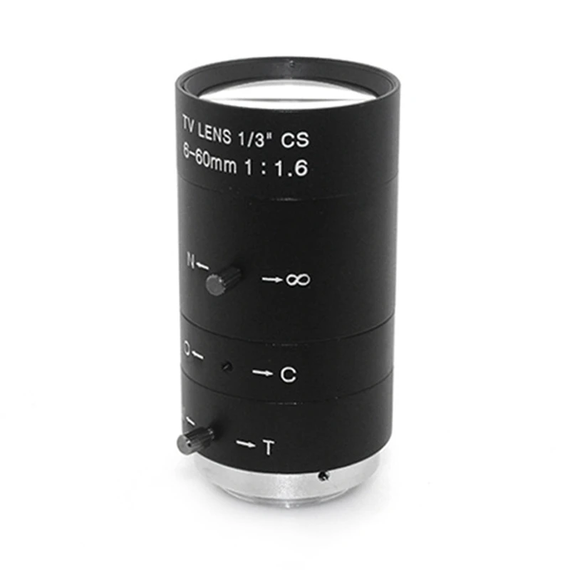 

Manual Iris Lens 6-60Mm CS Lens Industrial Lens Camera Lens CCTV LENS Camera Accessories