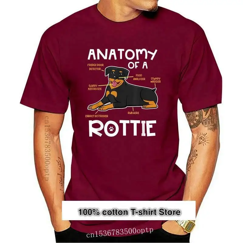 

Anatomía de un Rottie Camiseta de regalo de Rottweiler, 1