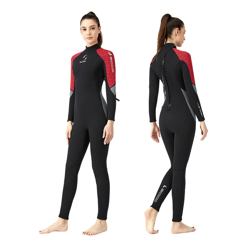 3mm Neoprene Wetsuit Men Swumsuit Surfing Swimming Diving Suit Wet Suit Swimsuit Full Bodysuit Diving Water Sports