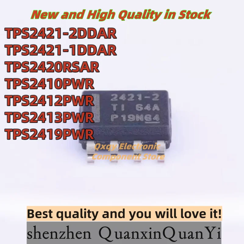 10 шт. TPS2421-2DDAR 2421-2 TPS2421-1DDAR 2421-1 TPS2420RSAR TPS2420 TPS2410PWR TPS2410 TPS2412PWR 2421 TPS2413PWR 2413 2419
