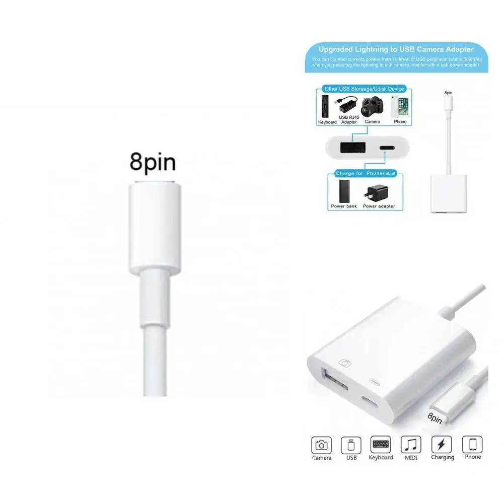 

High-quality USB Camera OTG Adapter Cable OTG Adapter Compact Stable Transmission