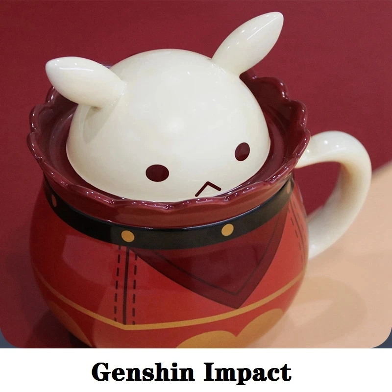 

Популярная аниме-игра Genshin Impact, кружка Klee для косплея, чашка для воды, проект «сделай сам», чашка для кофе с бомбой, рождественский подарок дл...