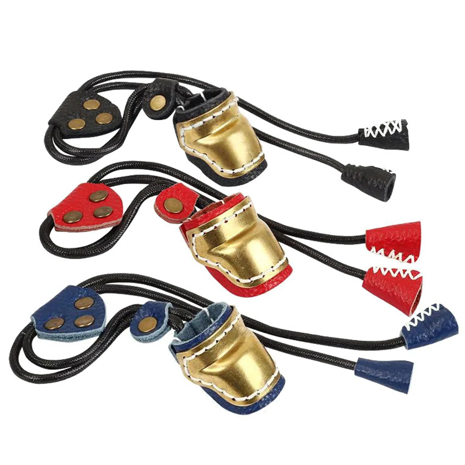 

Arrows Finger Protector Outdoor Equipment For Arrows Mongolian Bow And Arrows Outdoor Equipment Brass Leather Wrench For Arrows