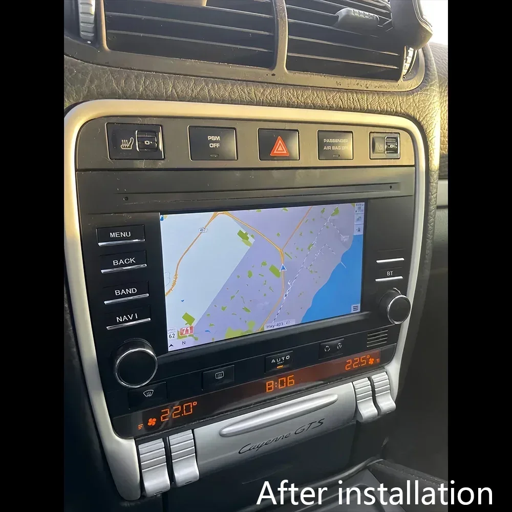 Автомобильный радиоплеер CHSTEK Carplay для Porsche Cayenne 955 957 9PA 2002-2010 Android 11 мультимедийный