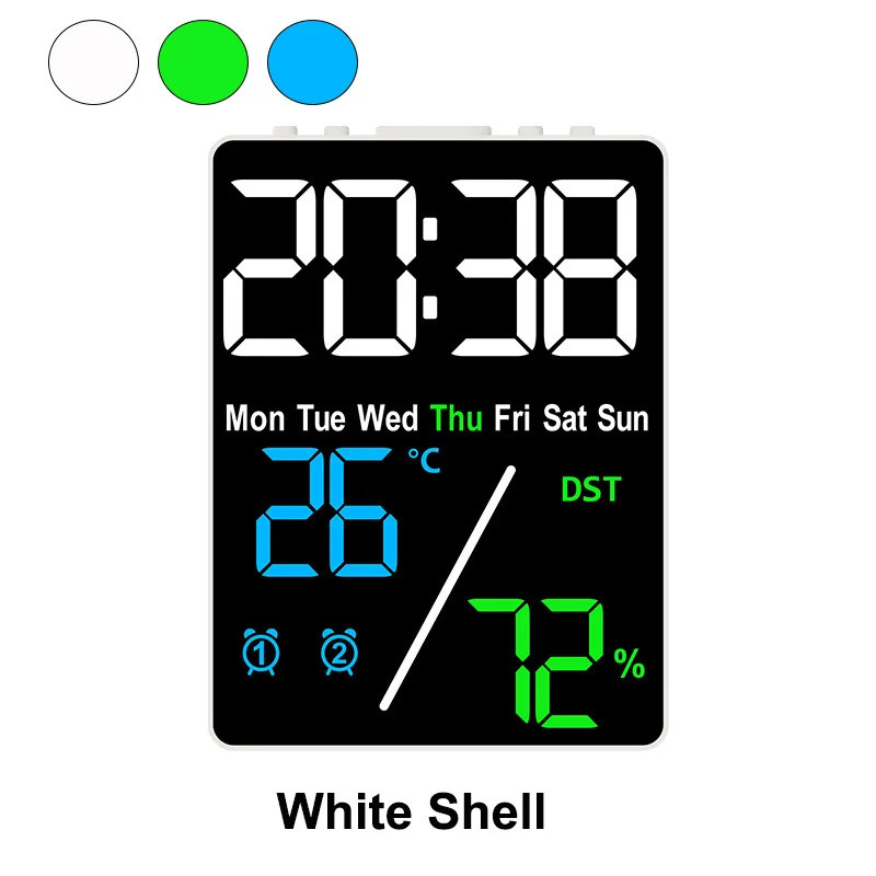 

Цифровой будильник с двумя будильниками
