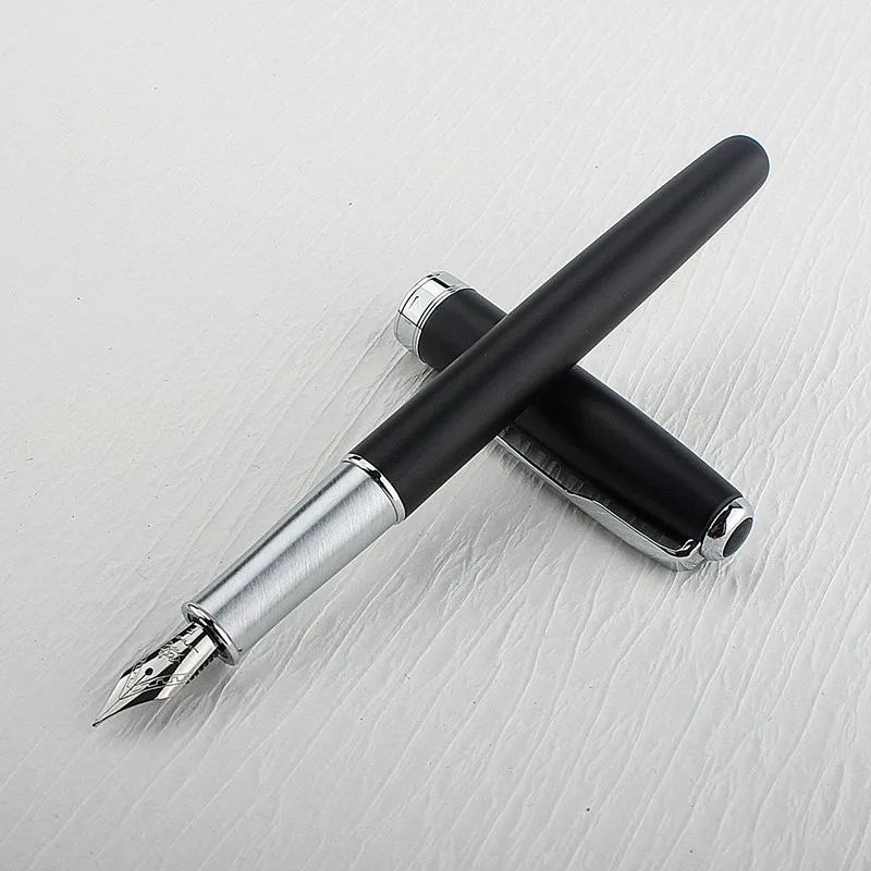 

Перьевая ручка MONTE MOUNT Jinhao 75 металлическая чёрная/красная