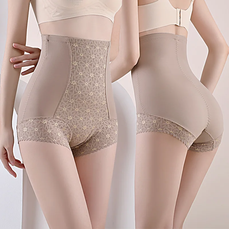 Женские трусики для коррекции живота Корректирующее белье с высокой талией