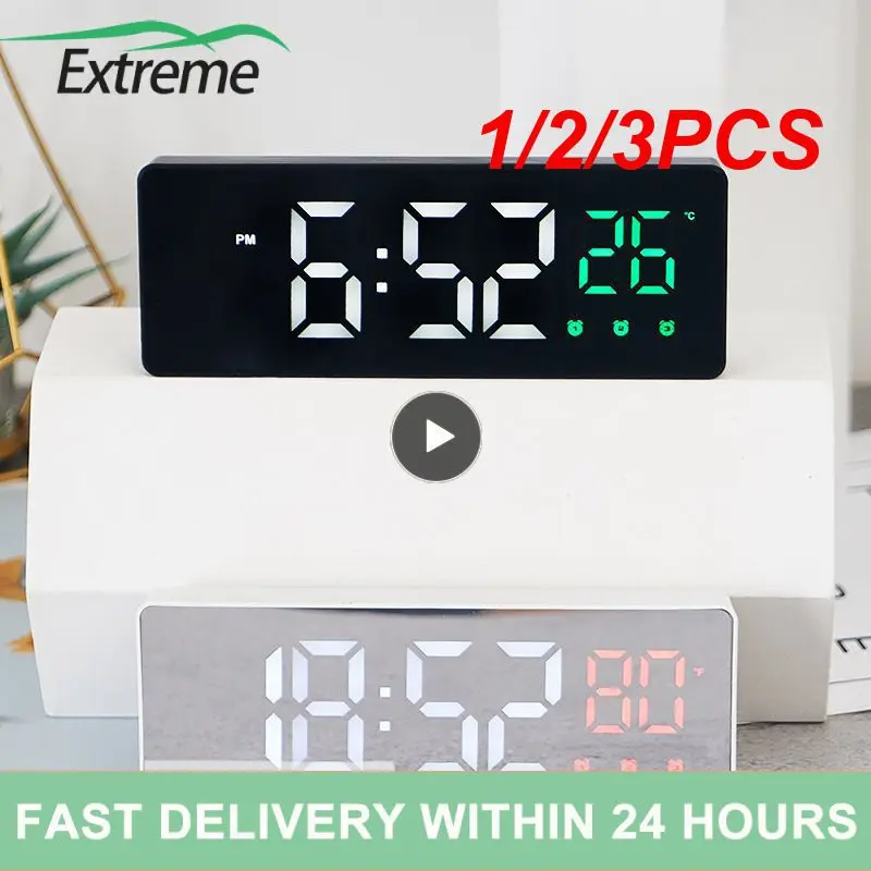 

1/2/3PCS Gym Timer Countdown Count up Stopwatch LED Interval Timer Workout Fitness Clock Countdown/UP/Stopwatch Magnetic &USB