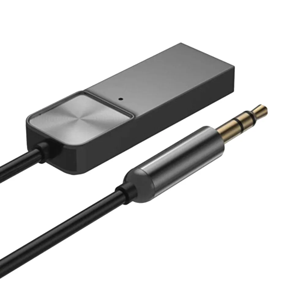 

Aux Bluetooth-Compatible 5.0 Receiver Adapter USB Dongle Cable for Car Kit 3.5mm Jack Speaker Stereo Audio Music Receiver
