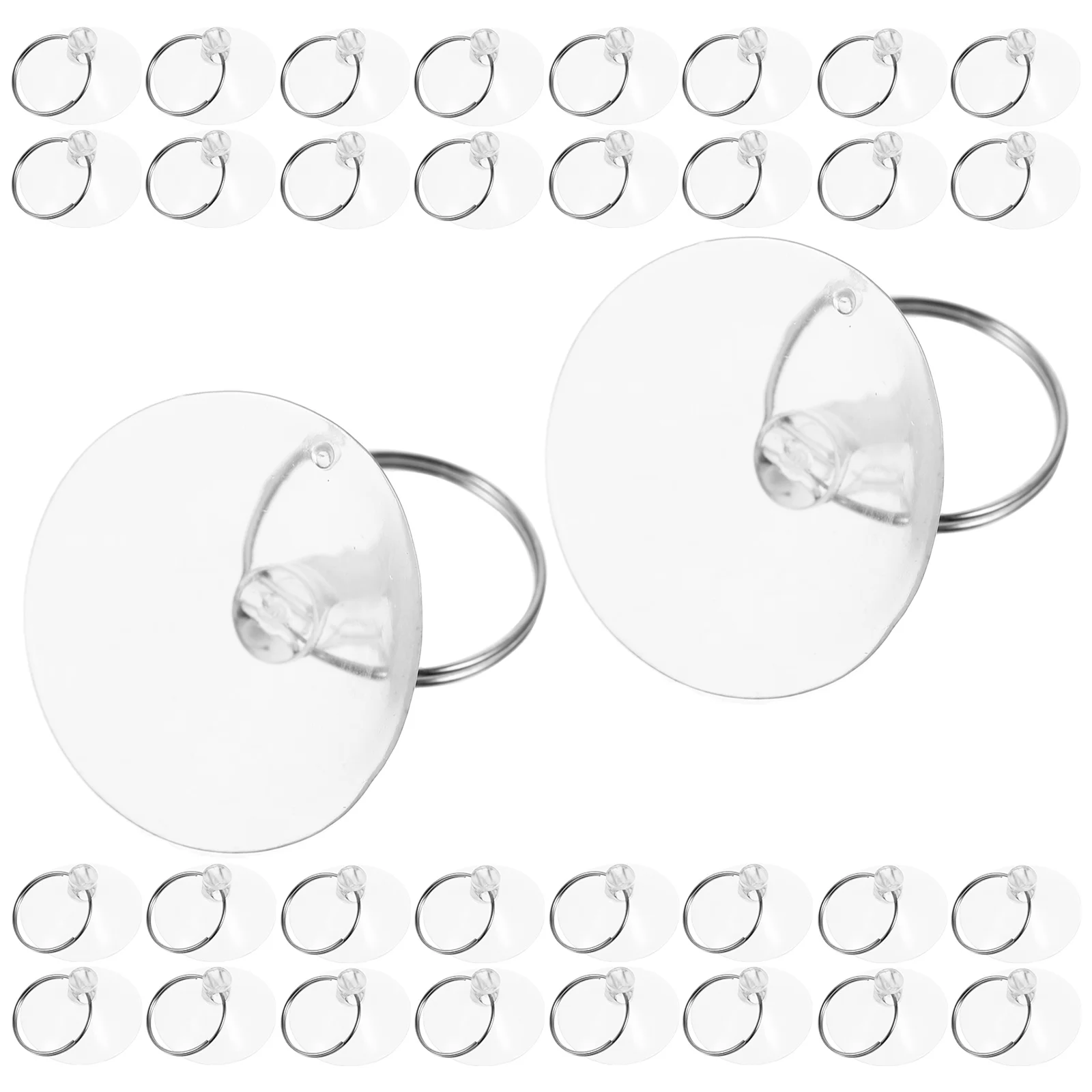 

Transparent Suction Cup Plastic Pad Sucker Home Decoration Holder Cups Window Strong Adhesive