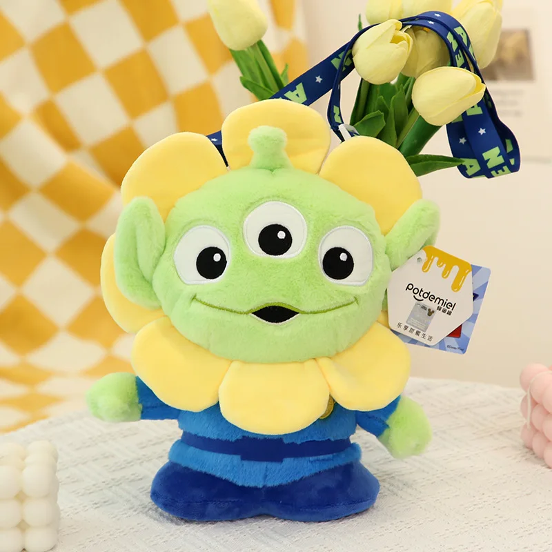 

Disney Anime Toy Story Alien Plush Toys Cute Aliens Stuffed Doll Satchel Girlfriend Children Birthday Christmas Gifts