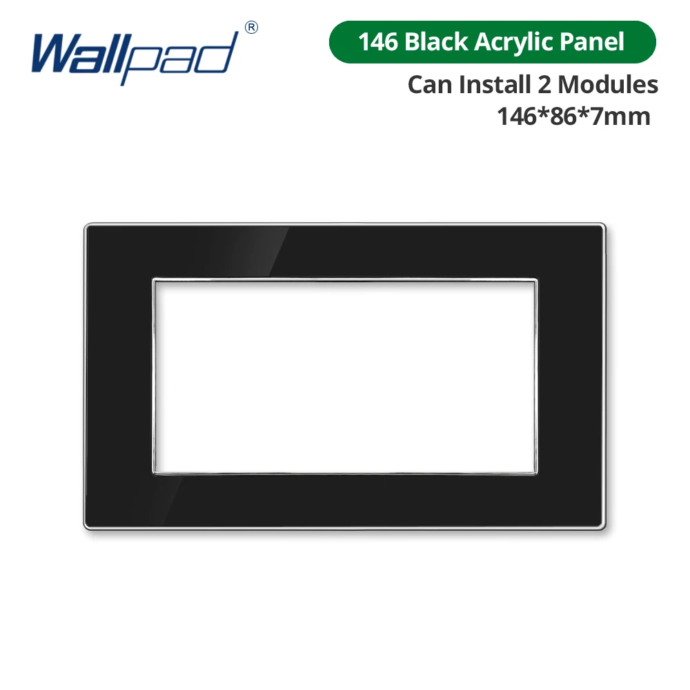 

Панель Wallpad 146*86 мм из поликарбоната, алюминиевая панель, рамка панели для отелей, только рамка панели