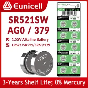 10PC/20PC 0%Hg 1.5V AG10 Button Cell Batteries LR1130 1130 389A LR54 L1131  Battery Replace SR1130 G10 SR626SW Watch Battery