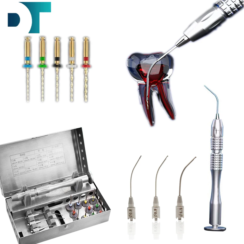 

Dental Root Canal Files Extractor Holder Endodontics Remover Needle Tools Dentistry Endo Restoration Stomatology Instrument Kit