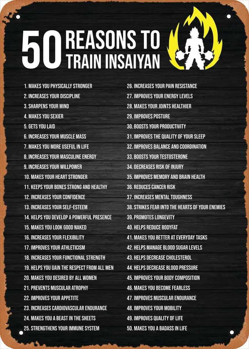 Причины того что цвет металлический жестяной знак 8x12 дюймов мотивация аниме