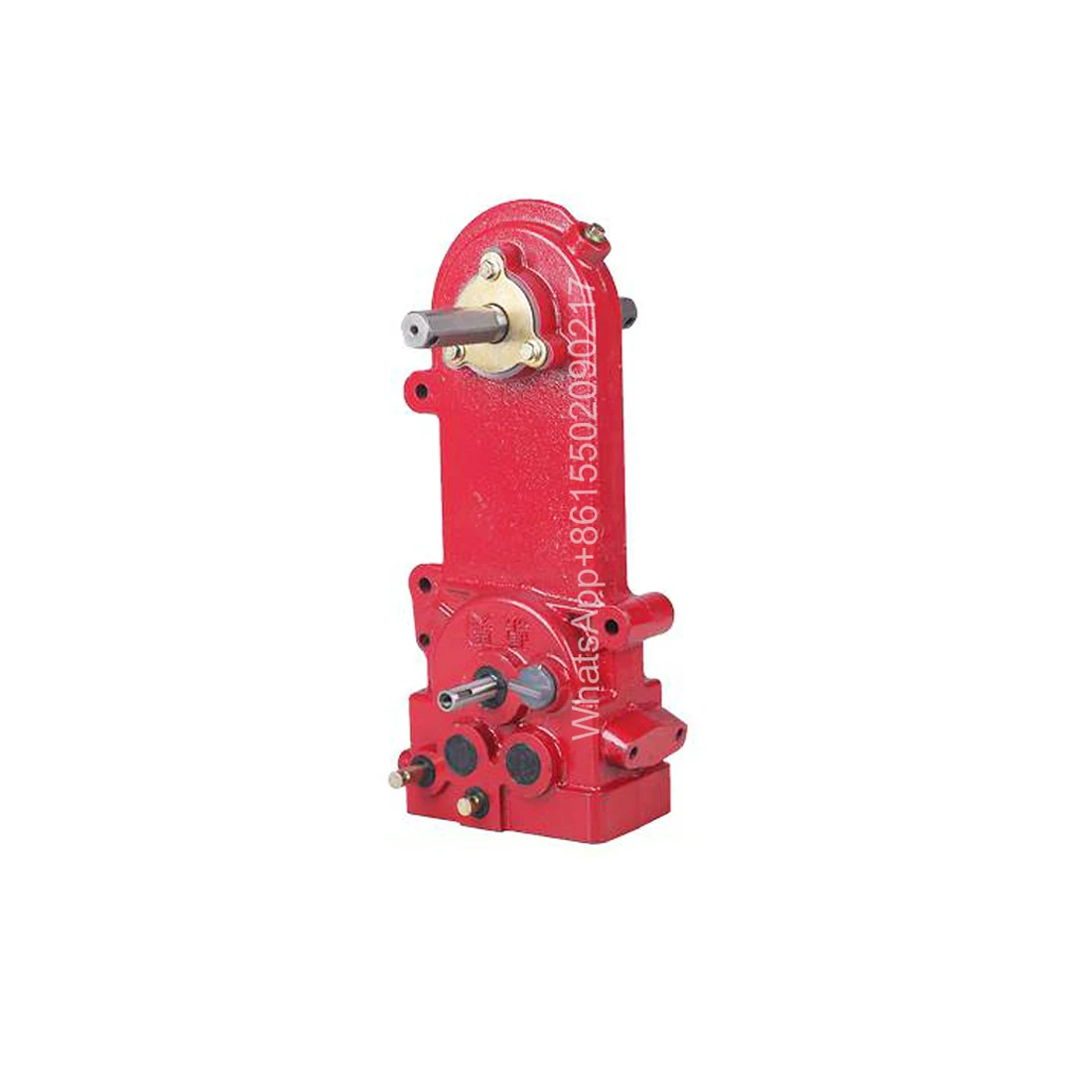 

Cultivator ripper 168/170 gasoline engine micro tiller gearbox assembly 800 type two in, one down and one empty set the clutch