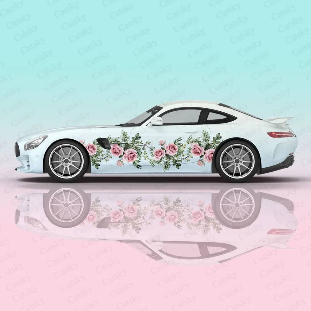 

Красота Роза женщины гоночный автомобиль графическая наклейка полное тело виниловая оберточная современный дизайн векторная картина оберточная Наклейка декоративная Автомобильная наклейка