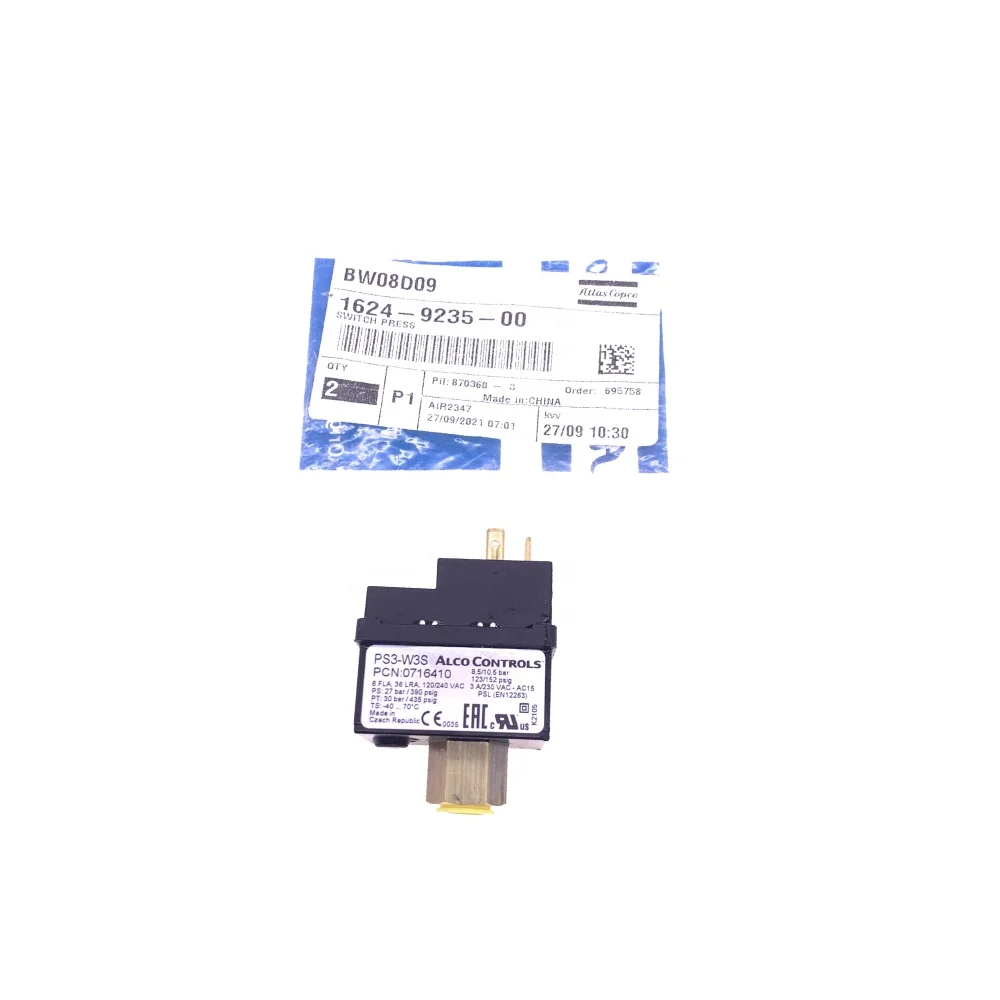 

2pcs/lot genuine 1624923500=ALCO PS3-W3S 8.5/10.5bar pressure switch in stock