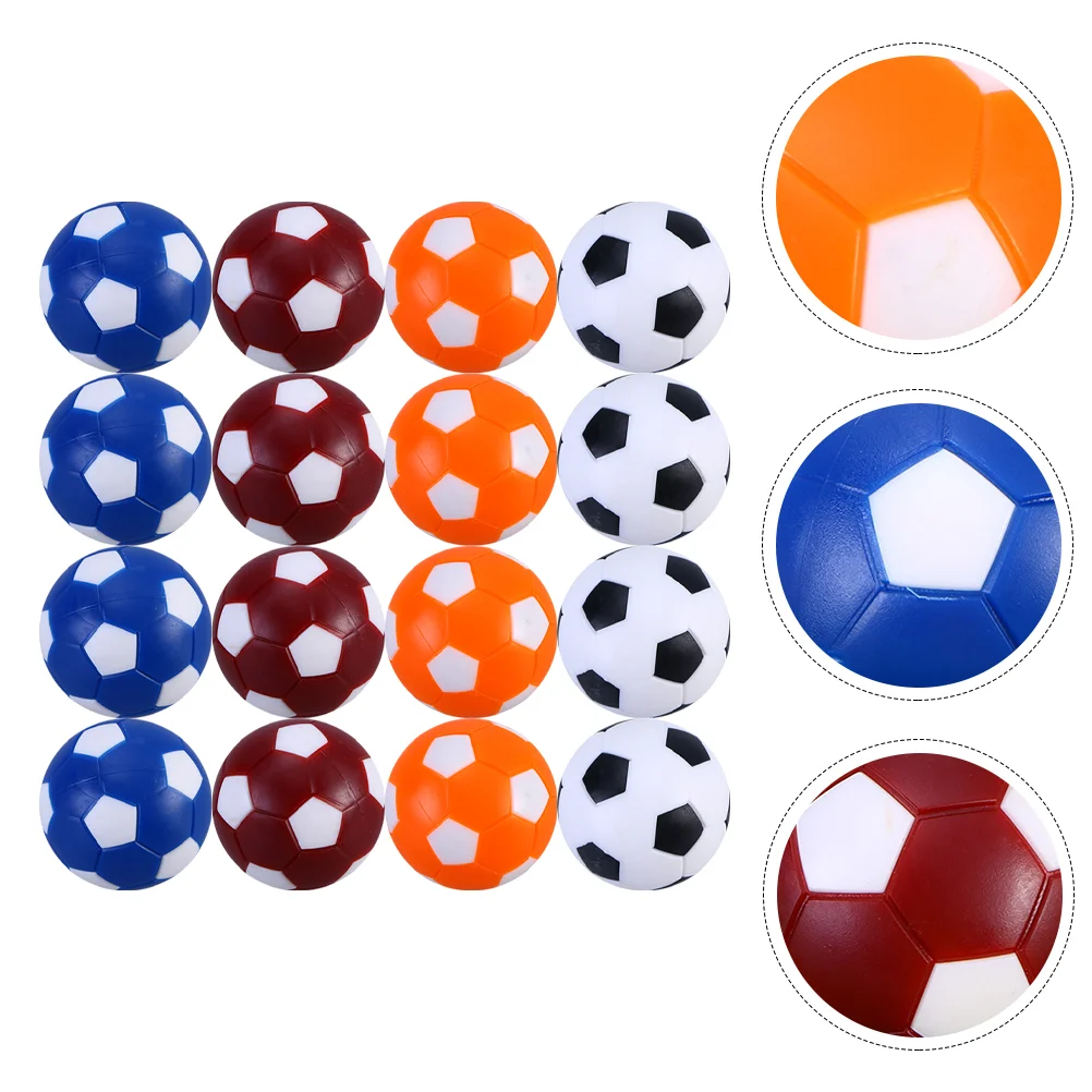 

16pcs Premium 36mm Plastic Mini Table Football Accessories Foosballs Foosball Replacement
