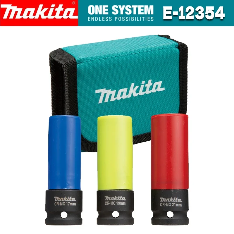 

Makita E-12354 набор ударных головок 17/19/21 мм