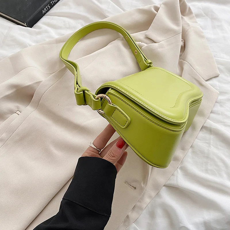 Осень 2024 женская сумка-седло с откидной крышкой сумки-слинги через плечо и