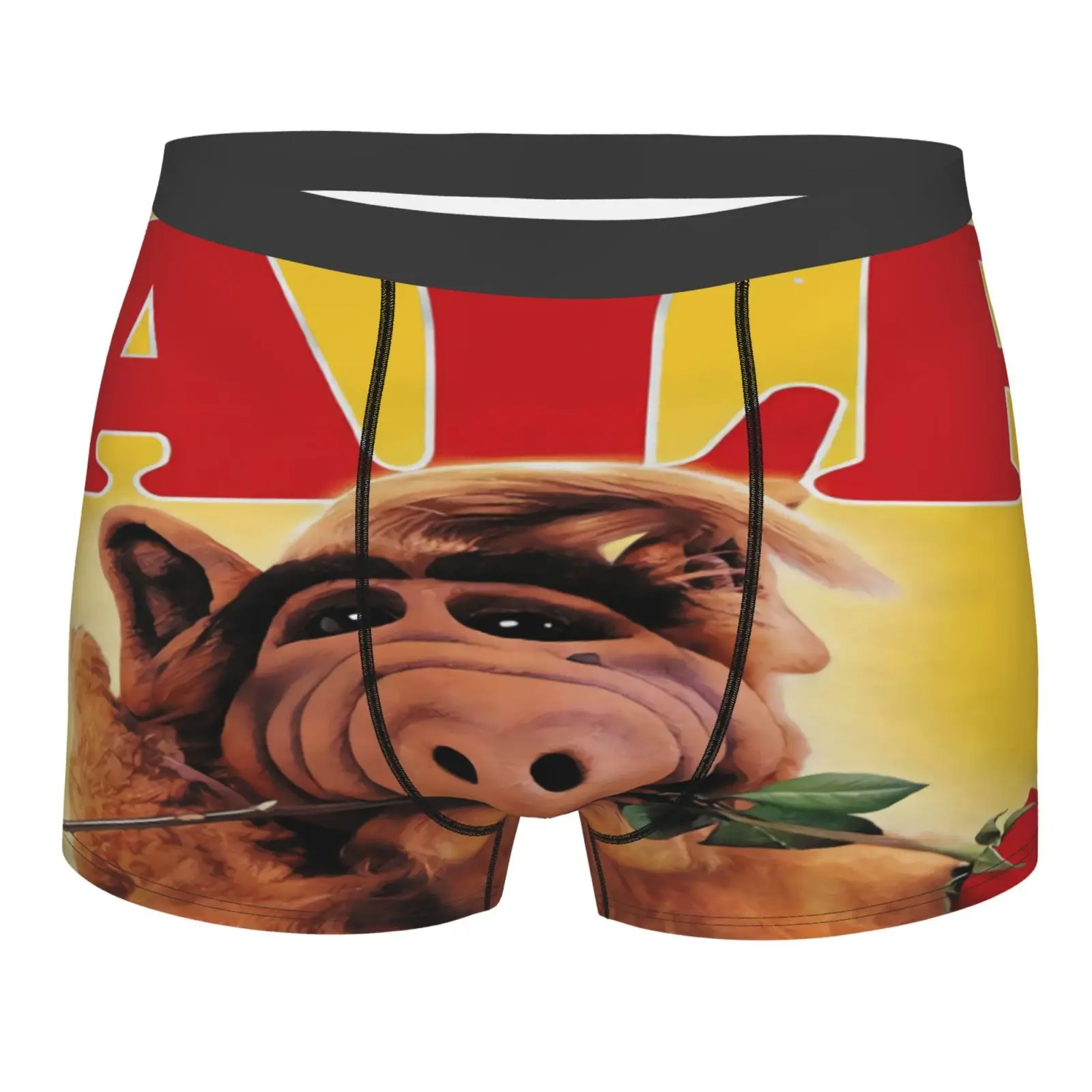 

Трусы-боксеры Alf Alien Life Form Tv Series 738 мужские, эластичное нижнее белье для мальчиков, Длинные Трусы-шорты из полиэстера, 4Xl