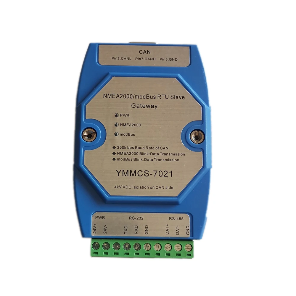 

NMEA2000 to MODBUS Module N2k Protocol YMMCS-7021 for GPS