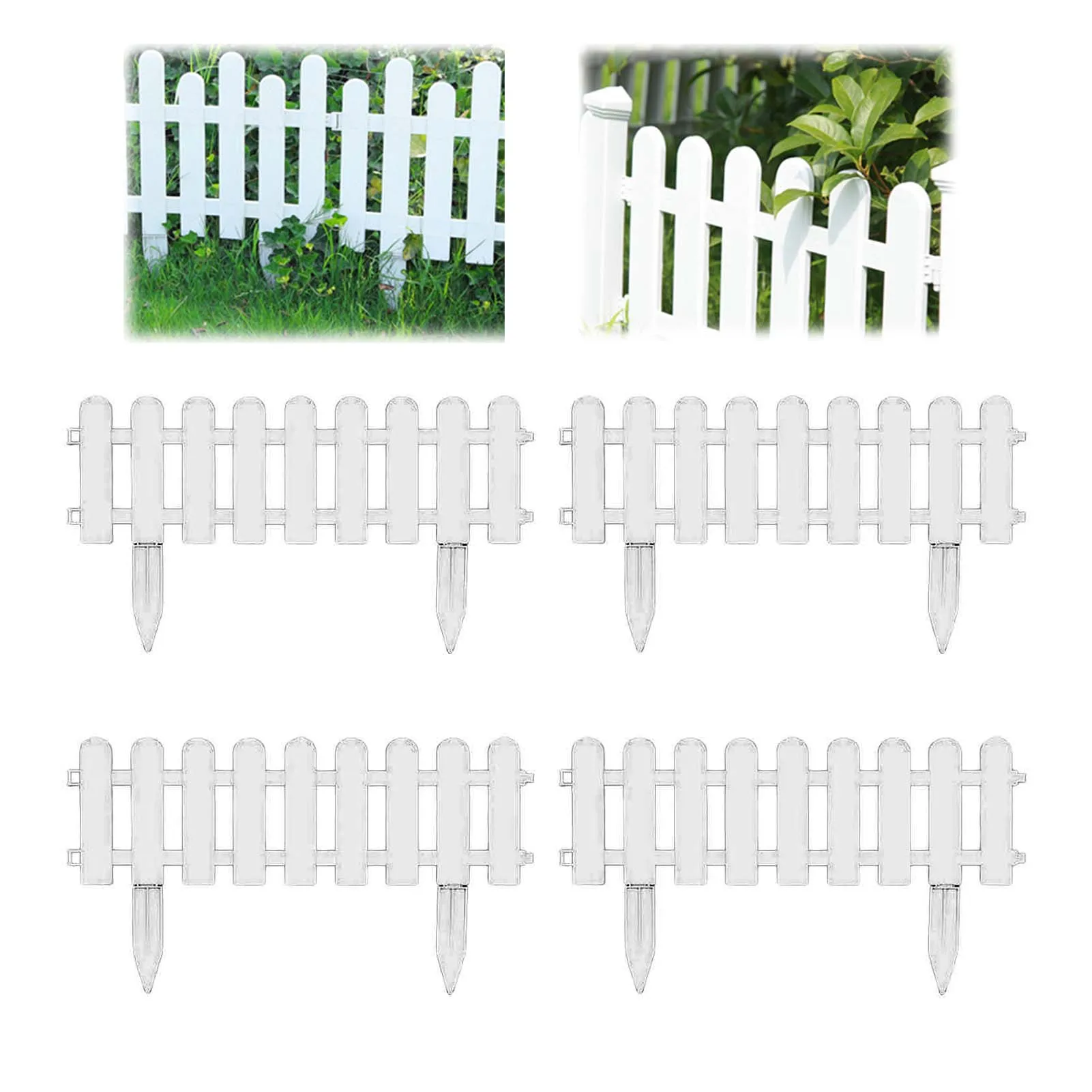 

4 шт., декоративные кромки для сада, газона