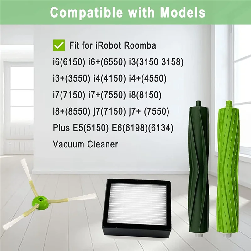 Запасные части для Roomba запасные совместимые с пылесосами J7 +/Plus E5 E6 E7 I7 + I3 I4 I6 I8